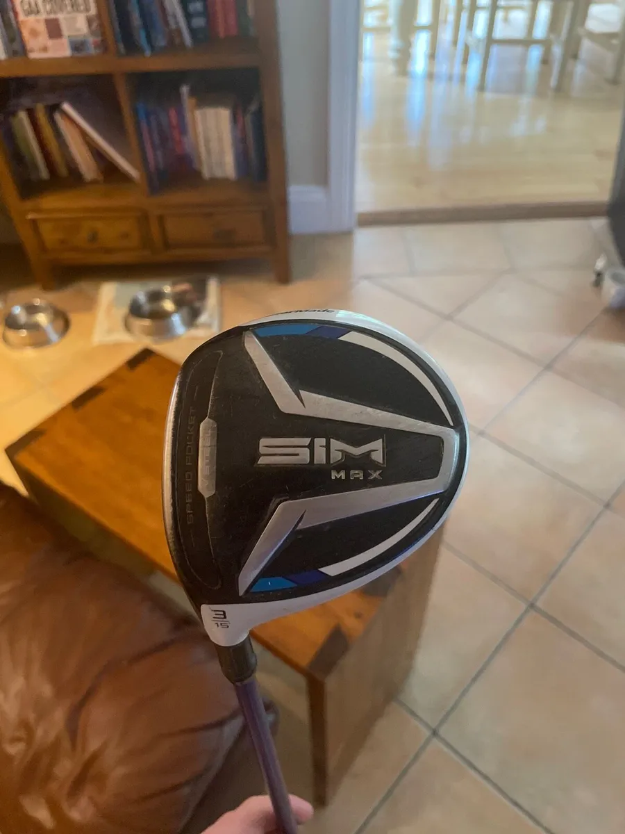 Left handed Sim max 3 wood - Image 1