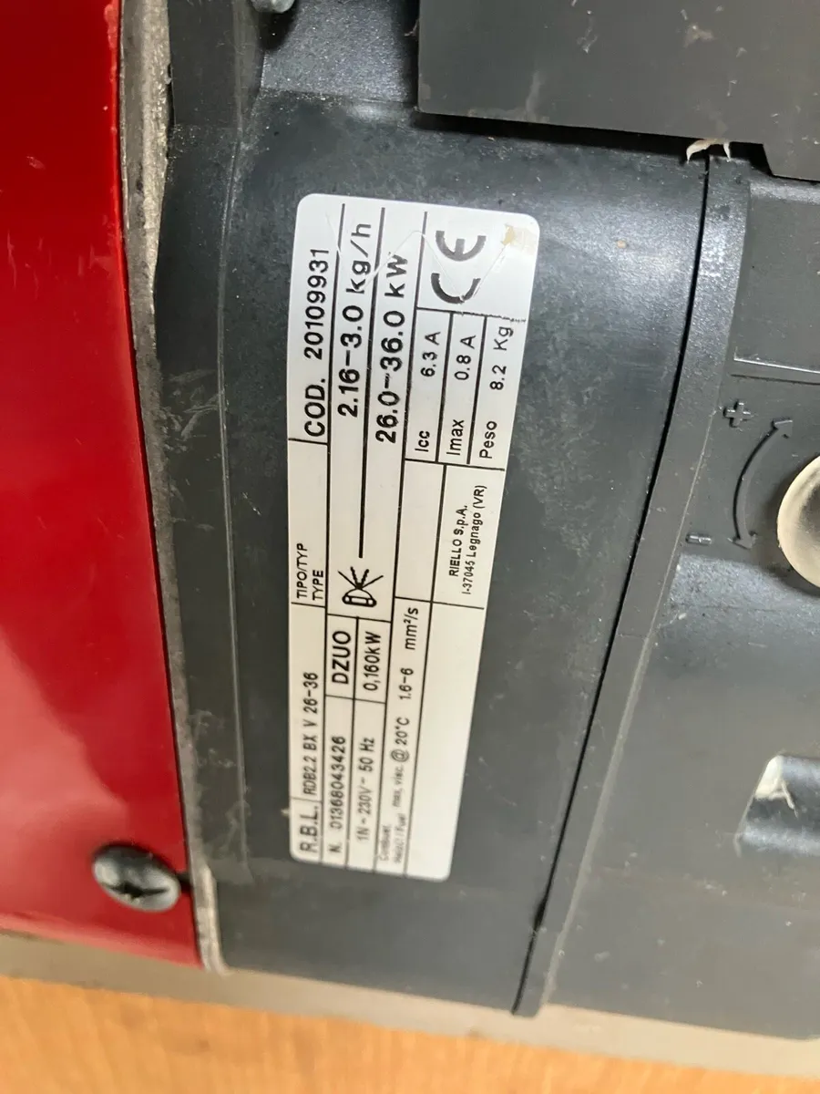 Riello burner boiler - Image 3