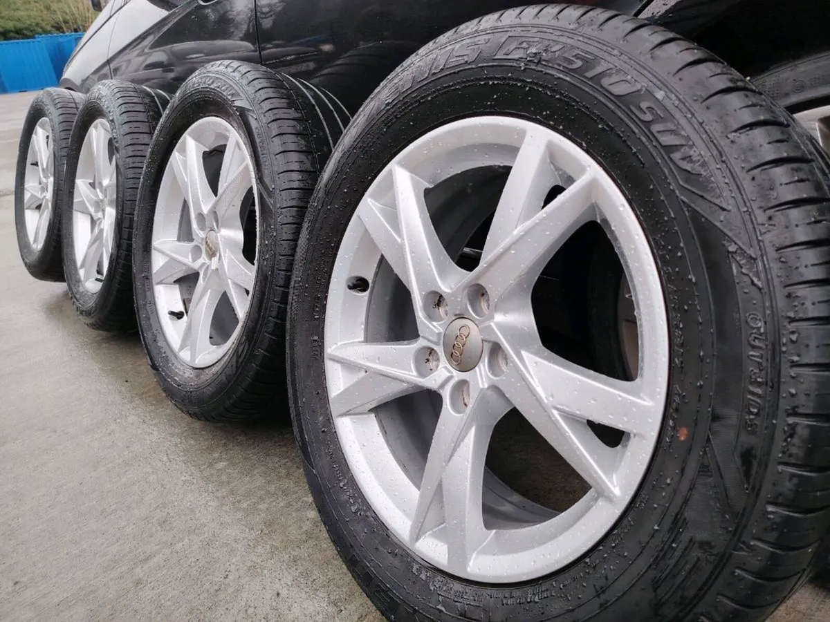 17" Audi alloys. Also suit VW, Skoda, Seat. - Image 1