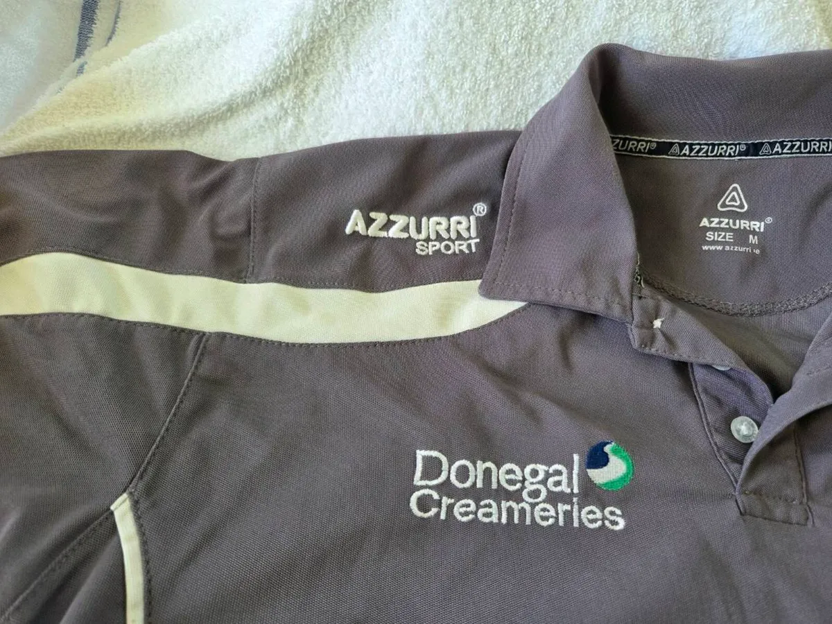 Donegal Gaelic Football Polo Shirt 2011 to 2012 M - Image 4