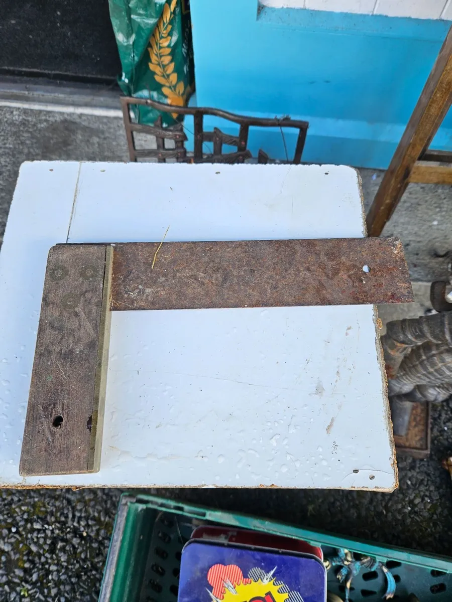 Vintage Woodworking Square - Image 1