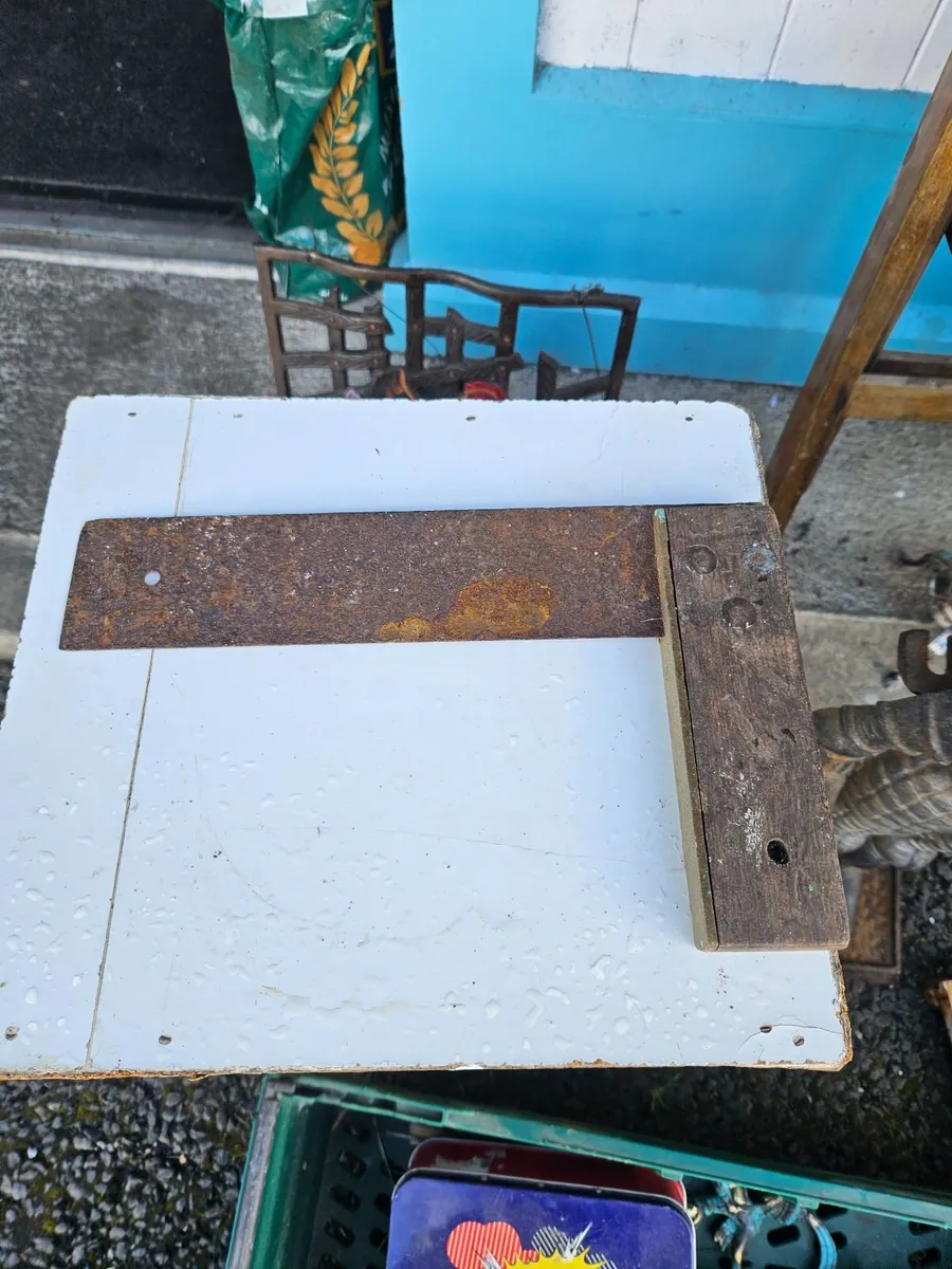 Vintage Woodworking Square - Image 2