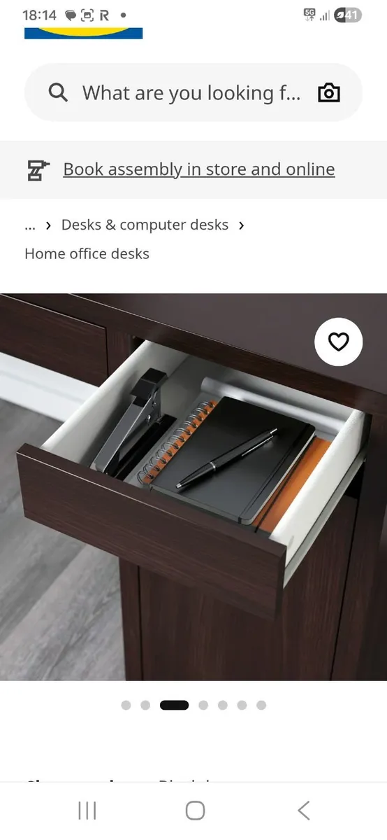 Ikea desk Micke - Image 4
