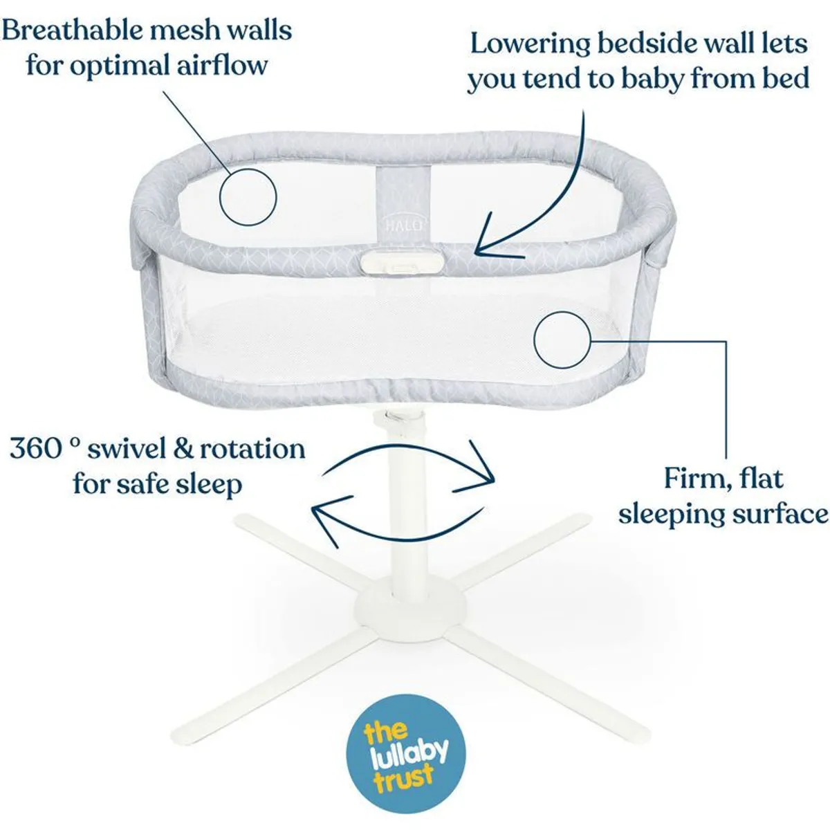 Halo Bassinet Swivel 360 - Image 2