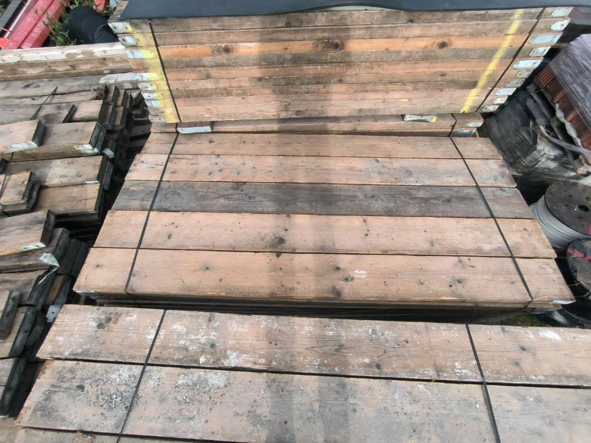 8 foot scaffolding planks - Image 2