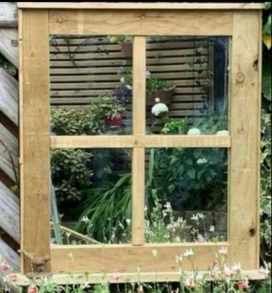 Garden mirror reflection window - Image 4