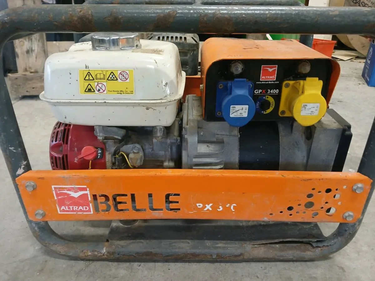 Belle GPX 3400 Generator 3.4 kva - Image 1
