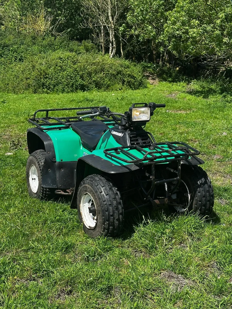 Kawasaki Klf300 quad - Image 3
