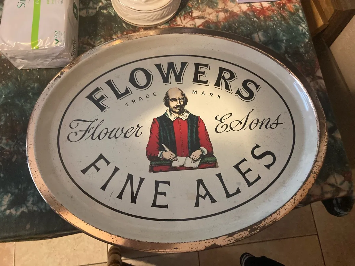 Vintage beer trays free postage - Image 2