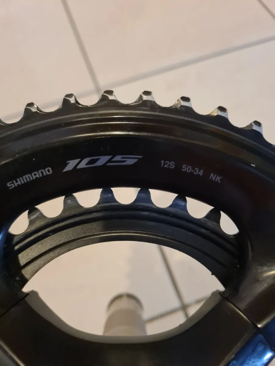Shimano 105 crankset 12s 50/34T 175mm - Image 4