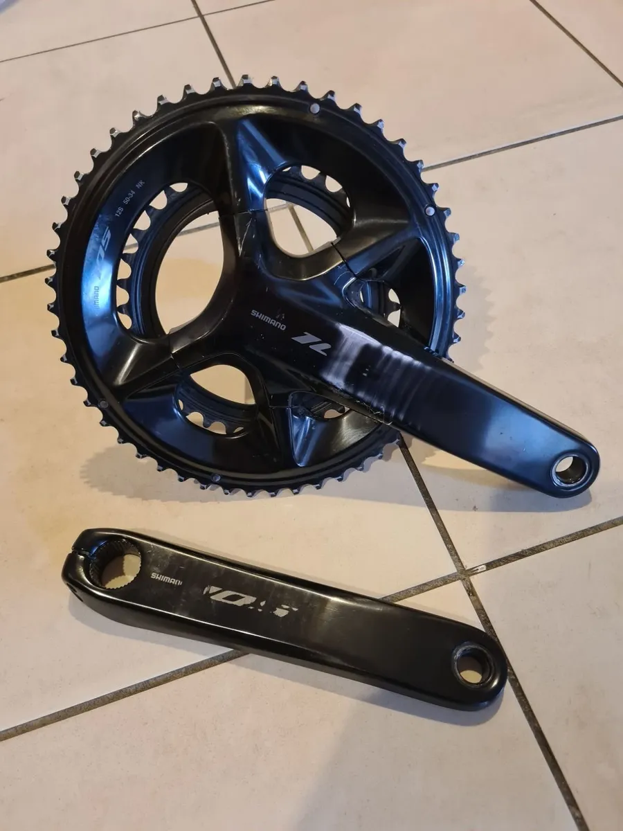 Shimano 105 crankset 12s 50/34T 175mm - Image 1