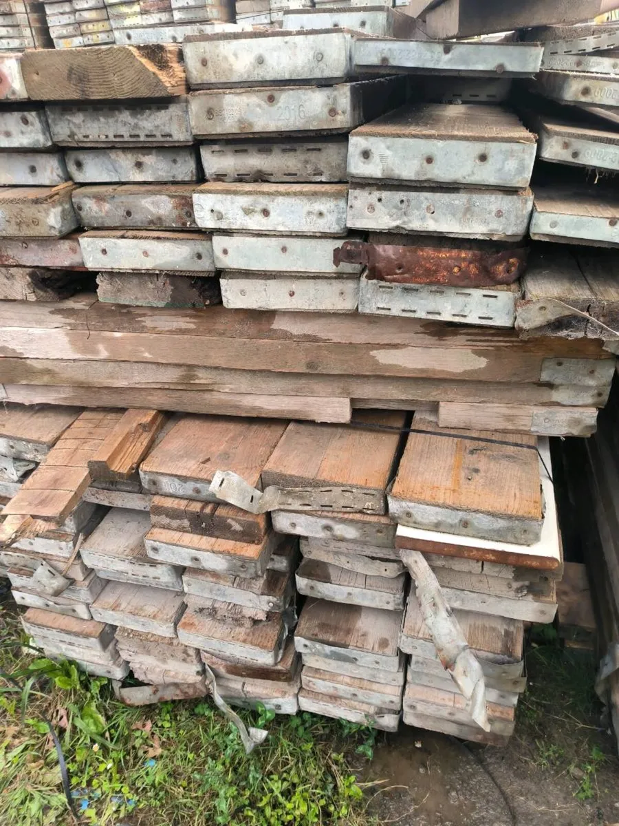 8 foot scaffolding planks for raised beds - Image 1