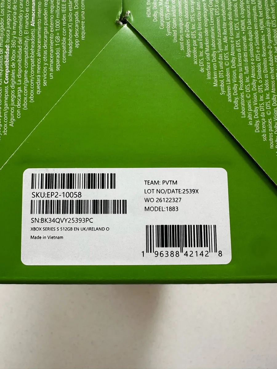 Xbox Series S 512gb NEW - STILL SEALED - Image 4