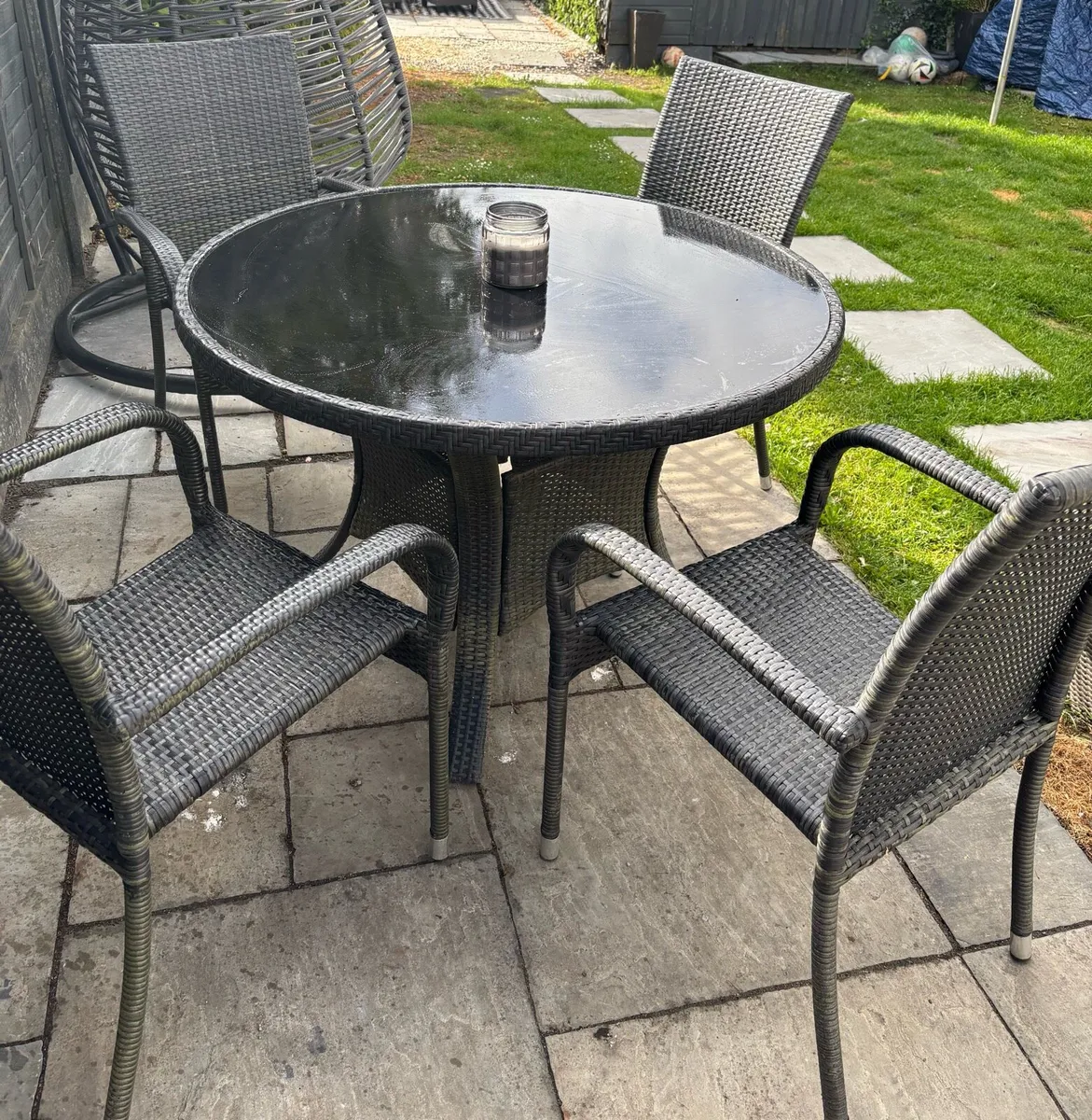 Garden Table and Chairs - Image 1