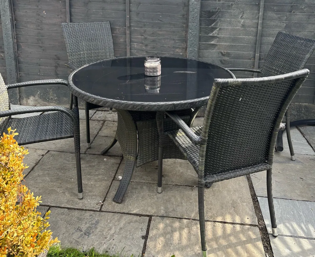Garden Table and Chairs - Image 2
