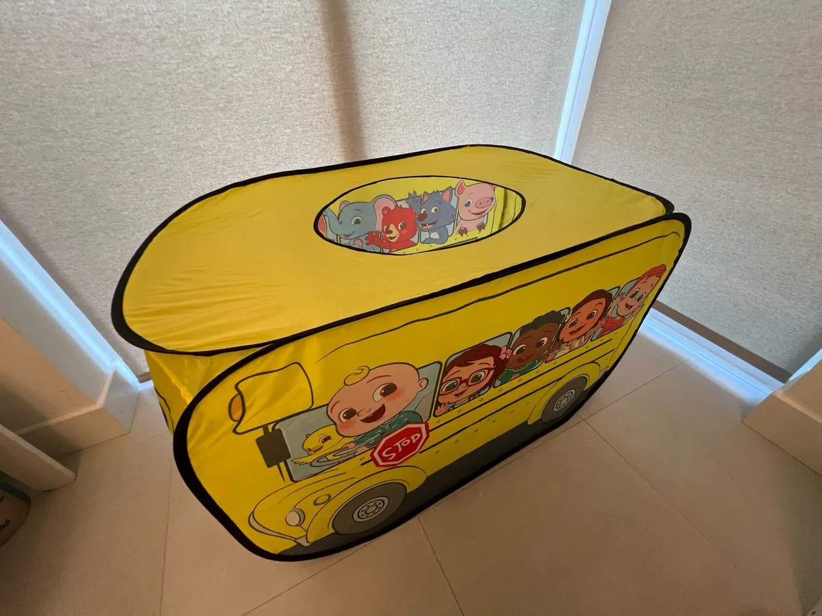 Cocomelon Pop Up School Bus - Image 2