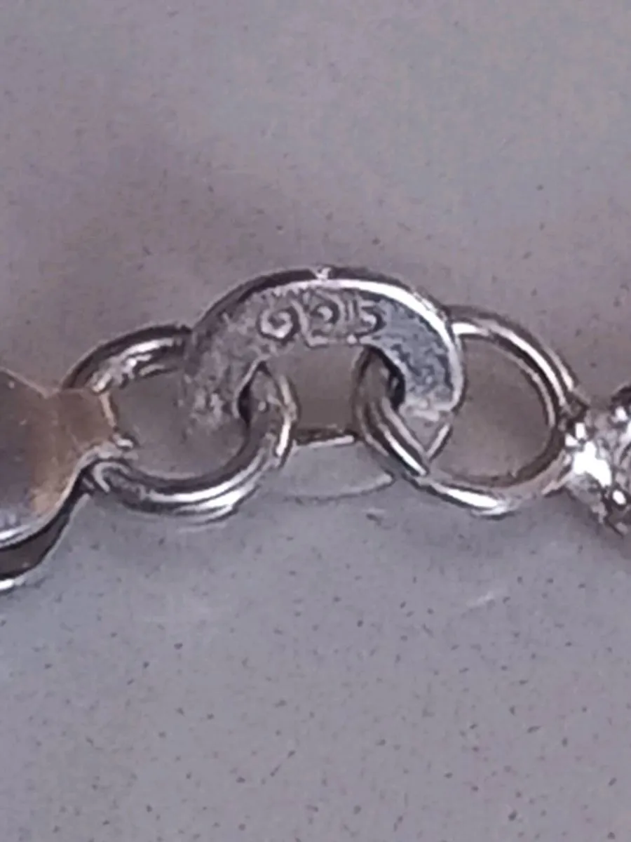 15.83g stamped silver chain, 925. Free reg post - Image 3