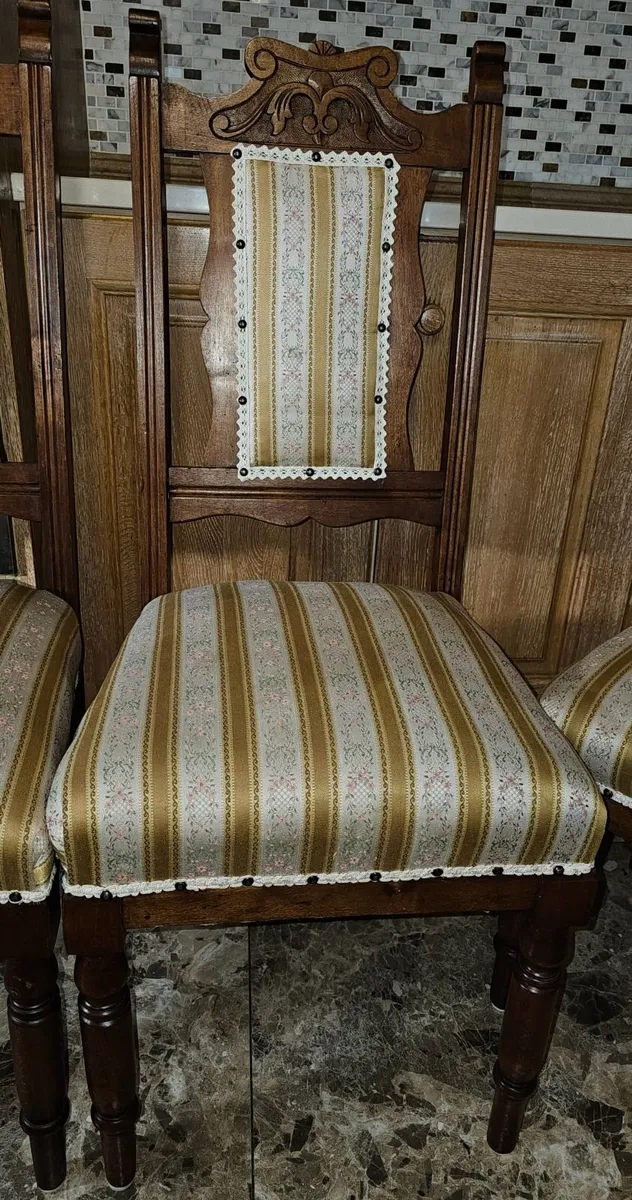 4 Beautiful Antique Edwardian dining living bedroo - Image 1