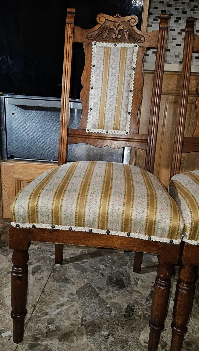 4 Beautiful Antique Edwardian dining living bedroo - Image 3