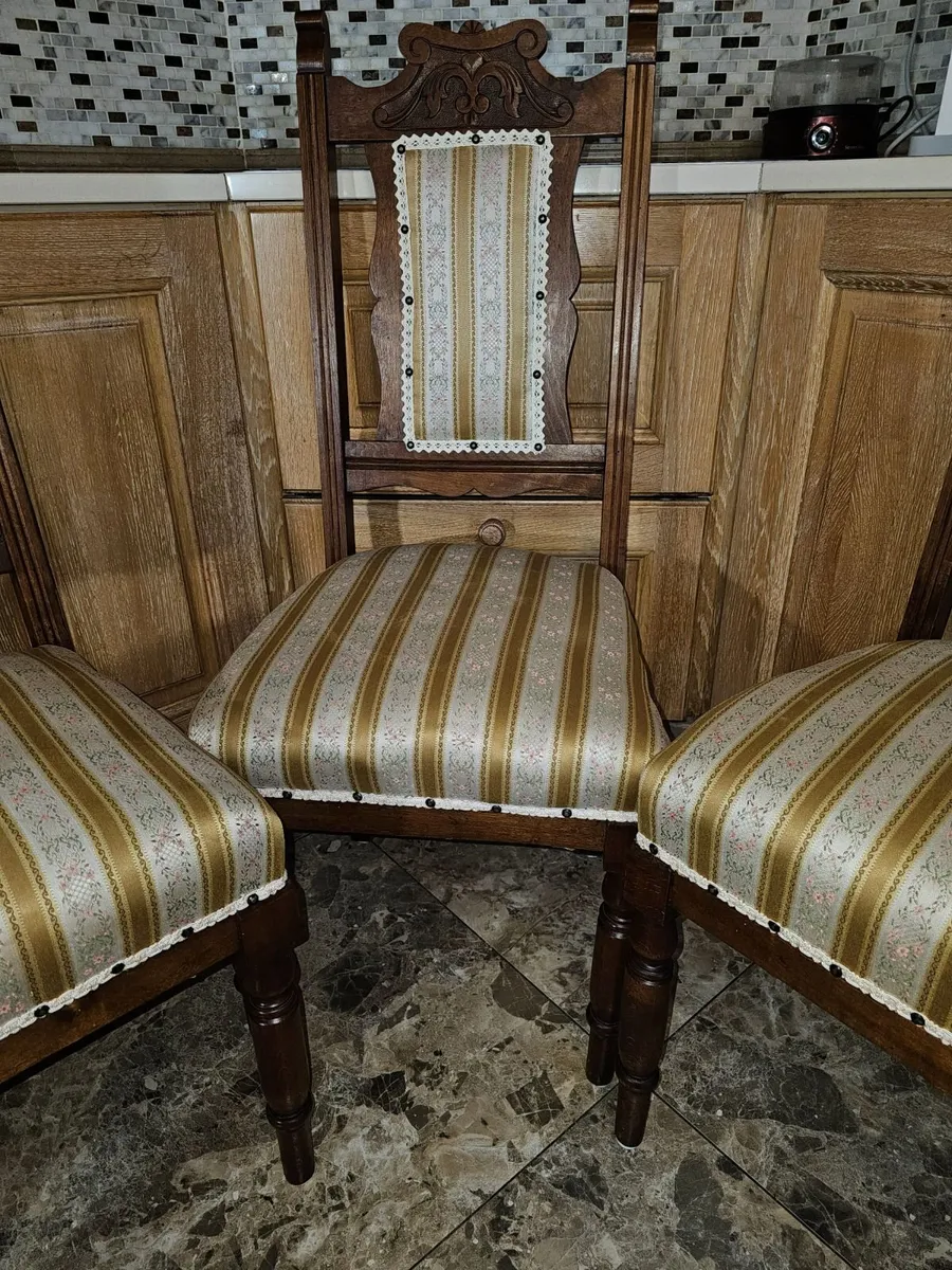 4 Beautiful Antique Edwardian dining living bedroo - Image 4