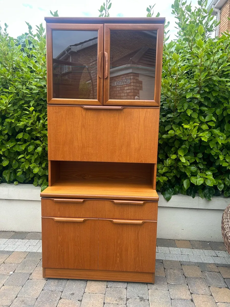 Mid century teak retro storage cabinet - Image 3