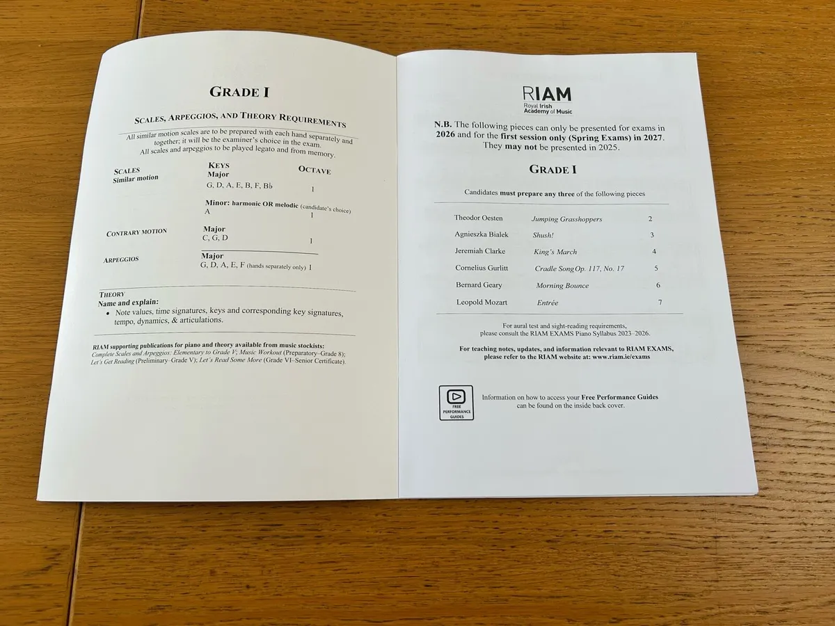 RIAM 2026 Piano music for 2026 exams - Image 3