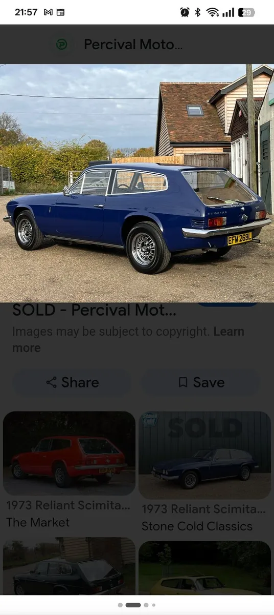 Wanted reliant scimitar gte