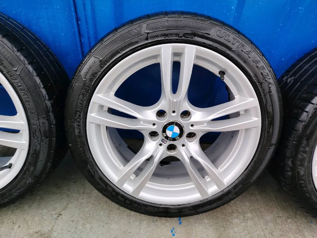18" BMW 3 series f30 M sport alloy wheels - Image 4