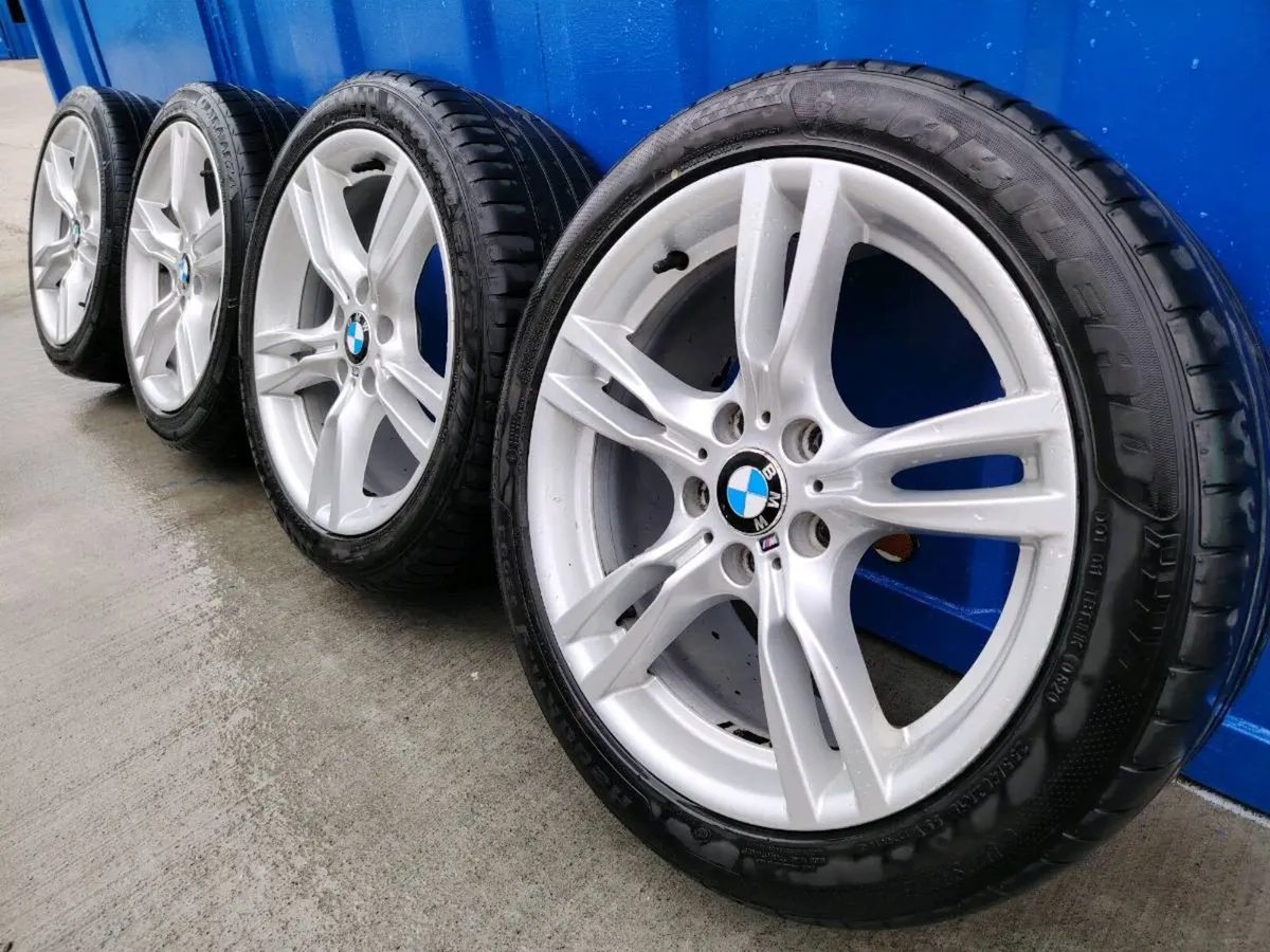 18" BMW 3 series f30 M sport alloy wheels - Image 1