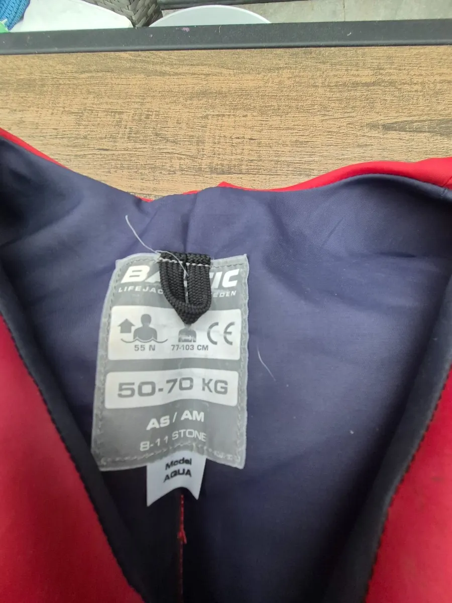 Seat for kayak, buoyancy aids, - Image 2