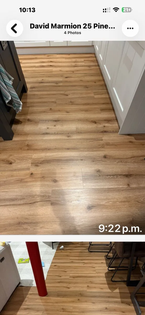 Wooden laminate flooring 8 boxes 16 mtrs - Image 3