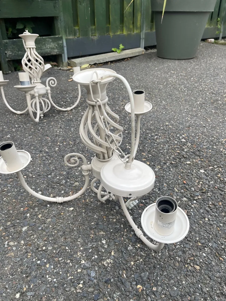 2 Chandelier Lights - Image 2