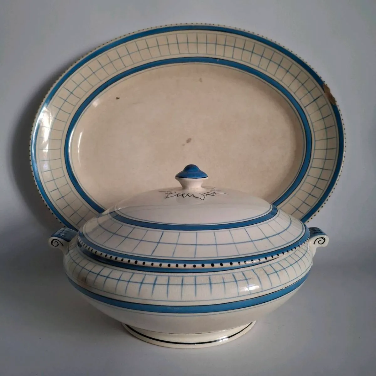 1950s Arklow Platter & Tureen - Image 1