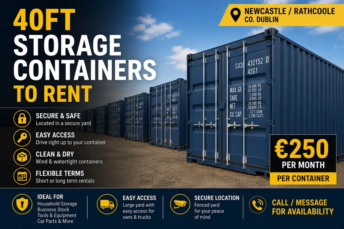 New container storage facility now open! - Image 1