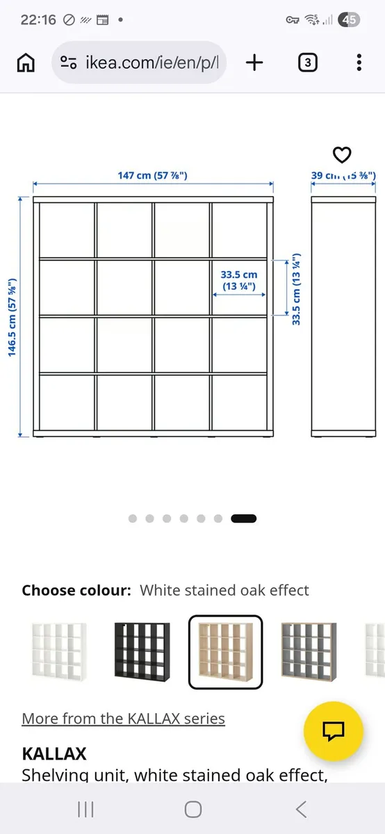 Shelving unit ikea - Image 4