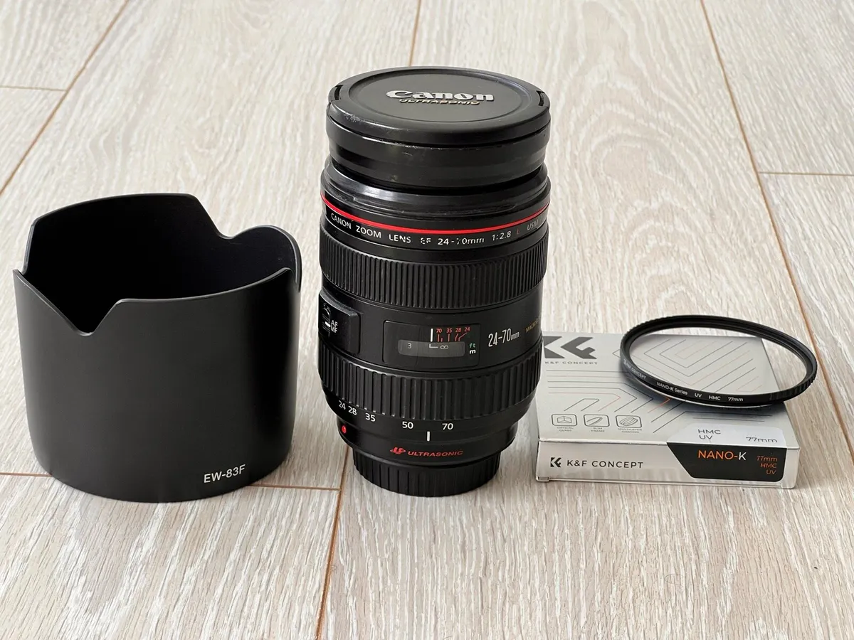 Canon 24-70mm f/2.8 L lens - Image 1