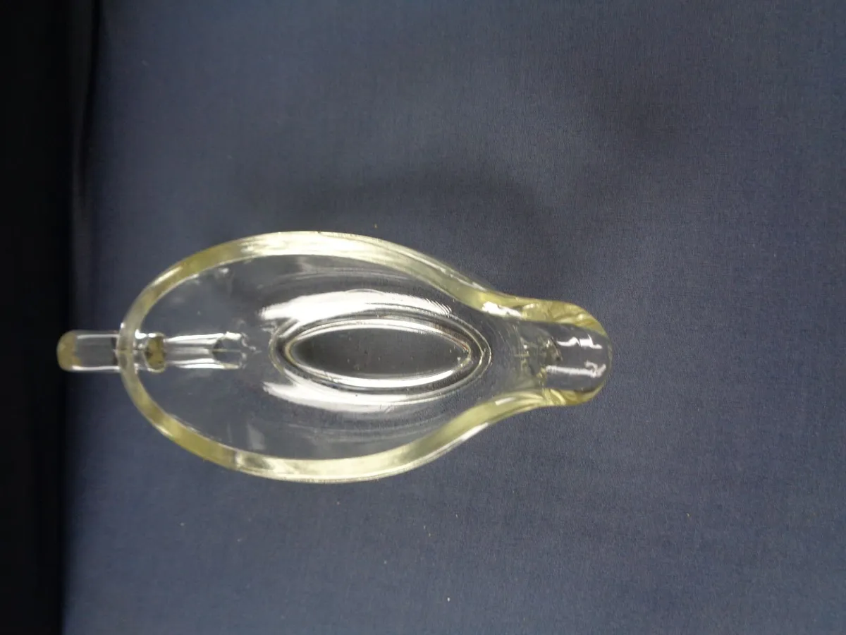 Vintage Glass Pyrex Gravy Bowl for Sale - Image 3