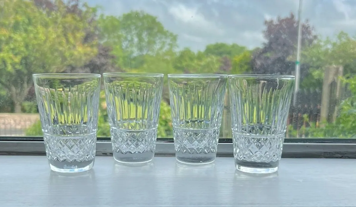 Waterford Crystal Vintage Glasses x 4 - Image 1