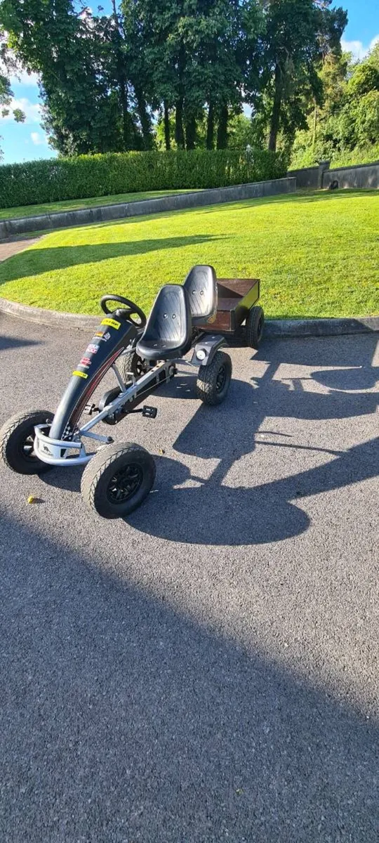 Dino go cart & tipping trailer - Image 2