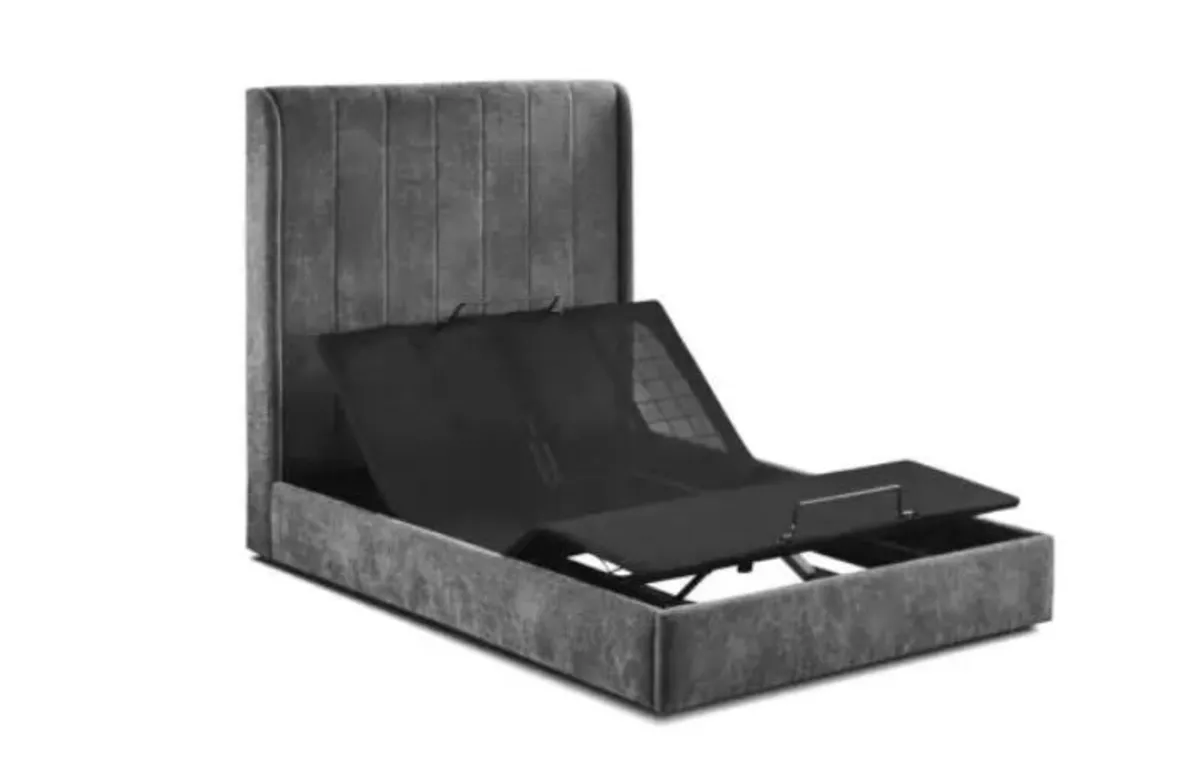 Victoria Electric Adjustable Bed / Fabric or PU - Image 1