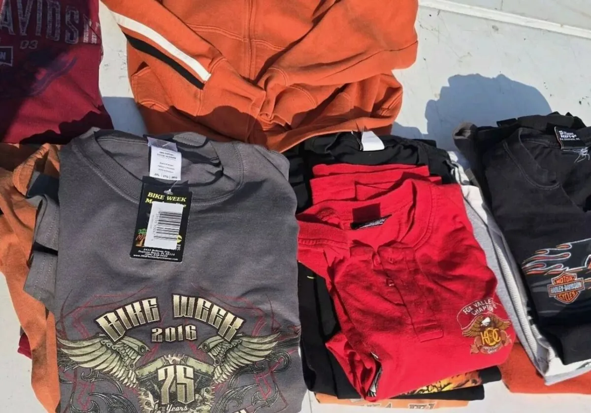 27 Vintage Harley Davidson Biker T-Shirt - Image 3
