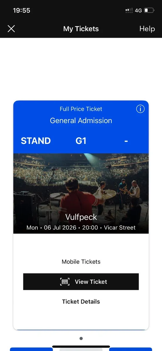 Vulfpeck Concert ticket
