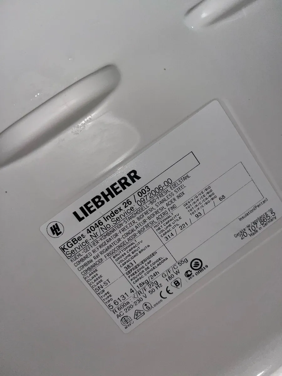 Fridge Freezer (Leibherr) - Image 4