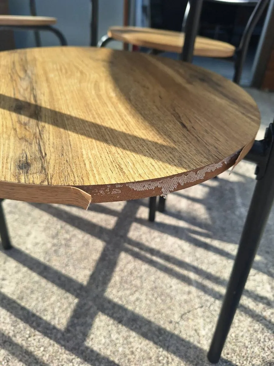Round Dining Table & Chairs - Image 4