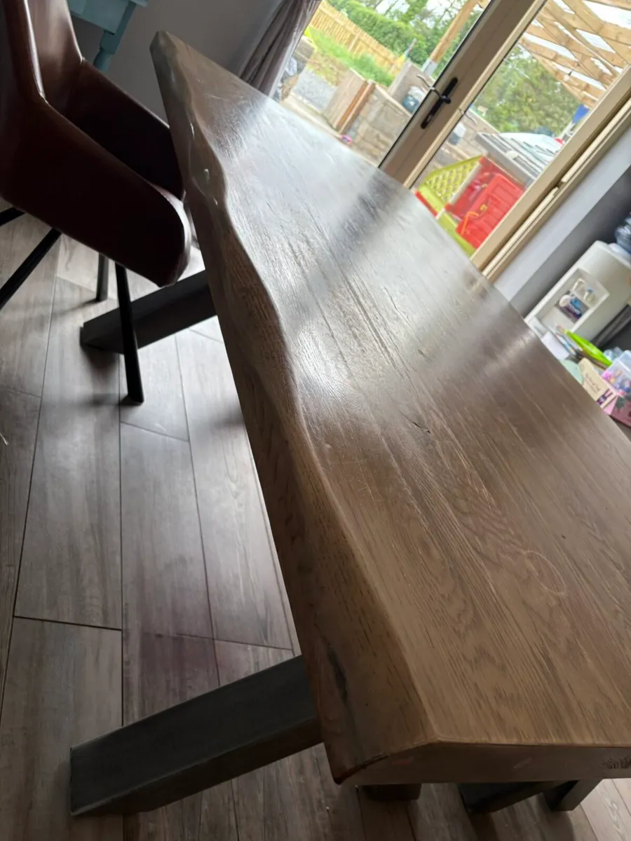 Table and bench seat - Image 3