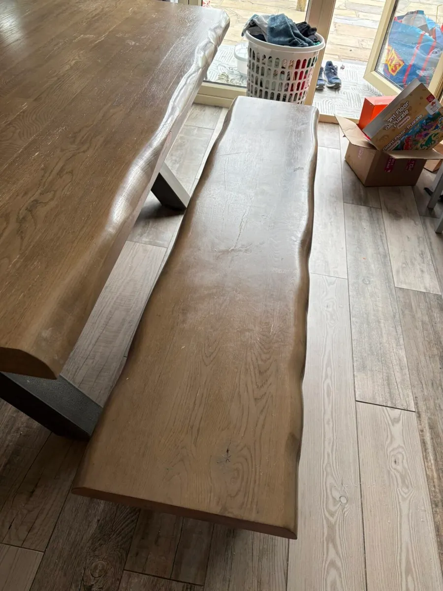 Table and bench seat - Image 4