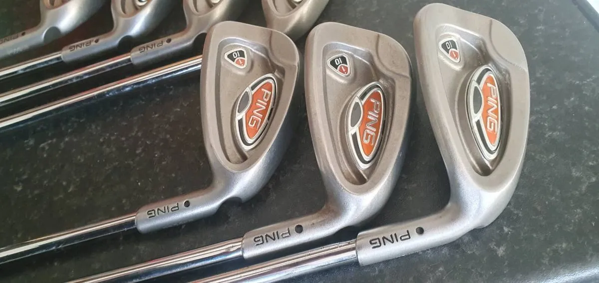 PRACTICALLY NEW PING I10 IRONS 4 TO PW - Image 2