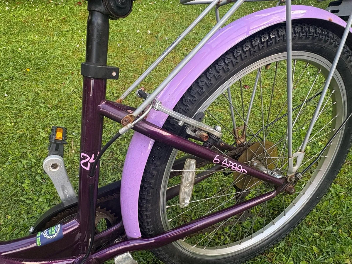 Girls Bike 24 Inches - Image 3