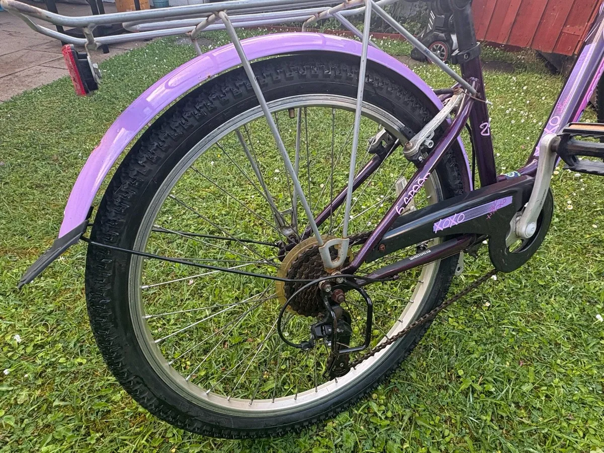 Girls Bike 24 Inches - Image 4