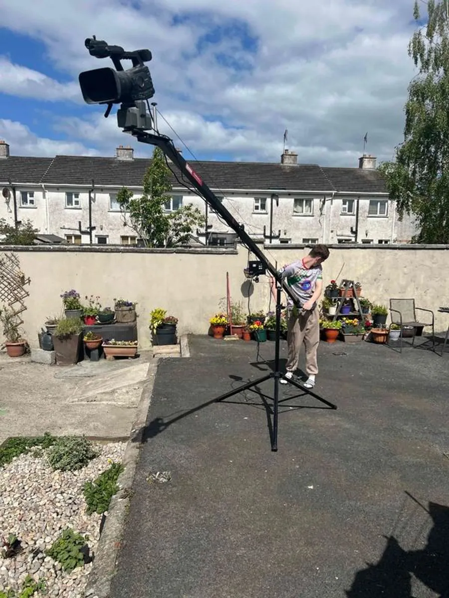 Professional Camera Jib Crane Kit  Ex-TV Production Stock - Image 2